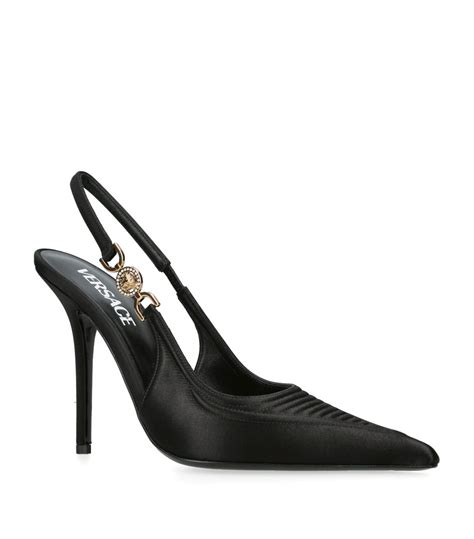 versace oorbellen medusa|versace medusa detail round heels.